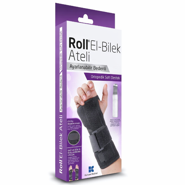 Roll Universal Başparmak Desteksiz El Bilek Ateli